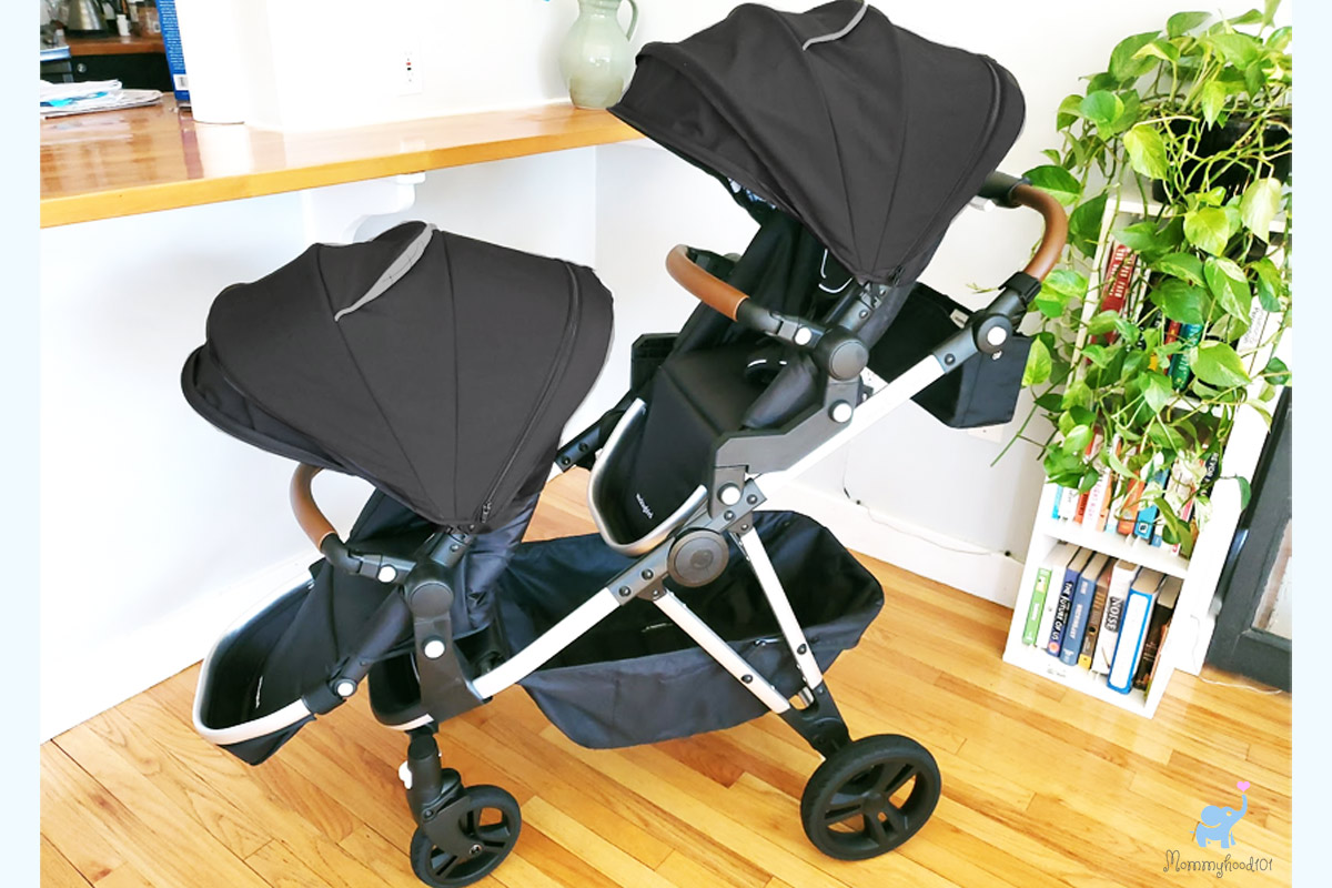 mockingbird 2.0 model stroller single to double review testing