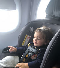 car seat on airplane safety