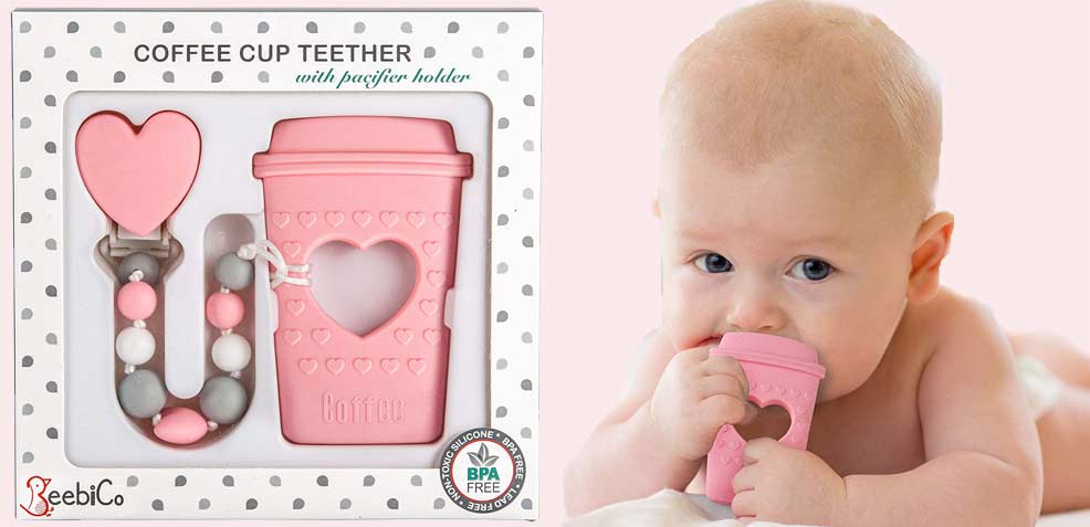 best baby girl gifts teething toy coffee cup