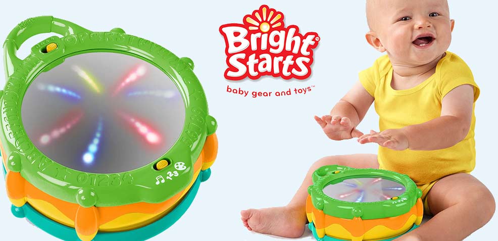best one-year old boy gifts bright starts learn light drum