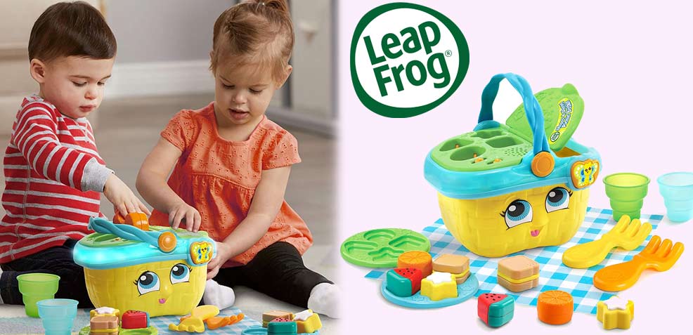 best one-year old girl gifts leapfrog shapes sharing picnic basket