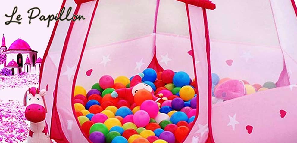 best one-year old girl gifts pink princess tent ball pit