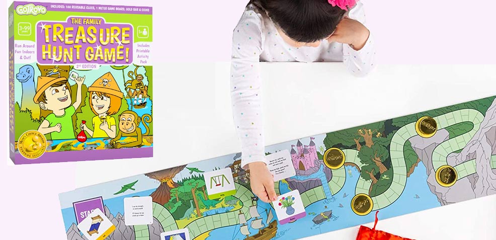 best three-year old girl gifts Family Treasure Hunt Board Game