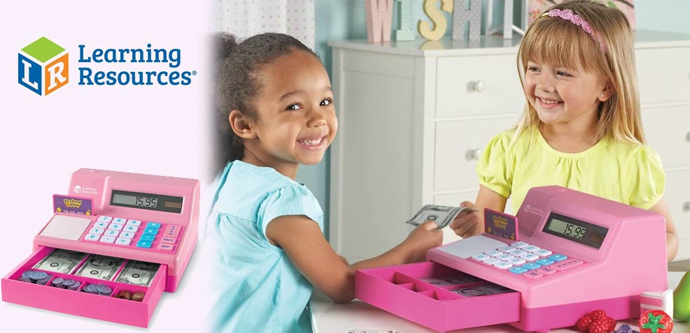 best three-year old girl gifts Learning Resources Play Cash Register