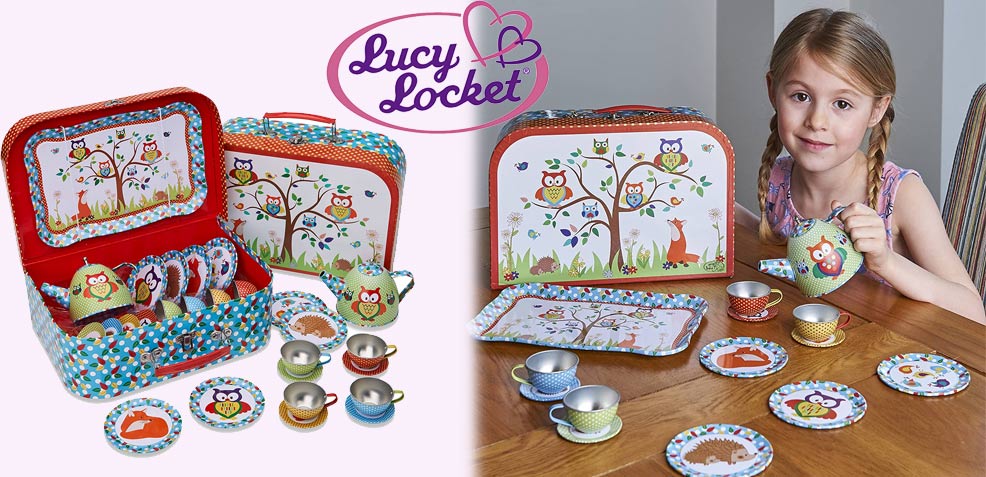 best three-year old girl gifts Lucy Locket Tea Party Set