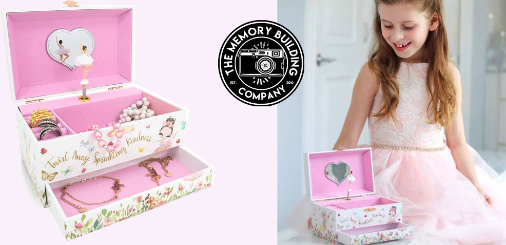best three-year old girl gifts The Memory Building Co. Jewelry Box