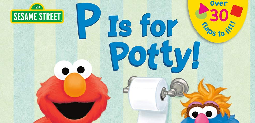 best two-year old boy gifts sesame street potty book