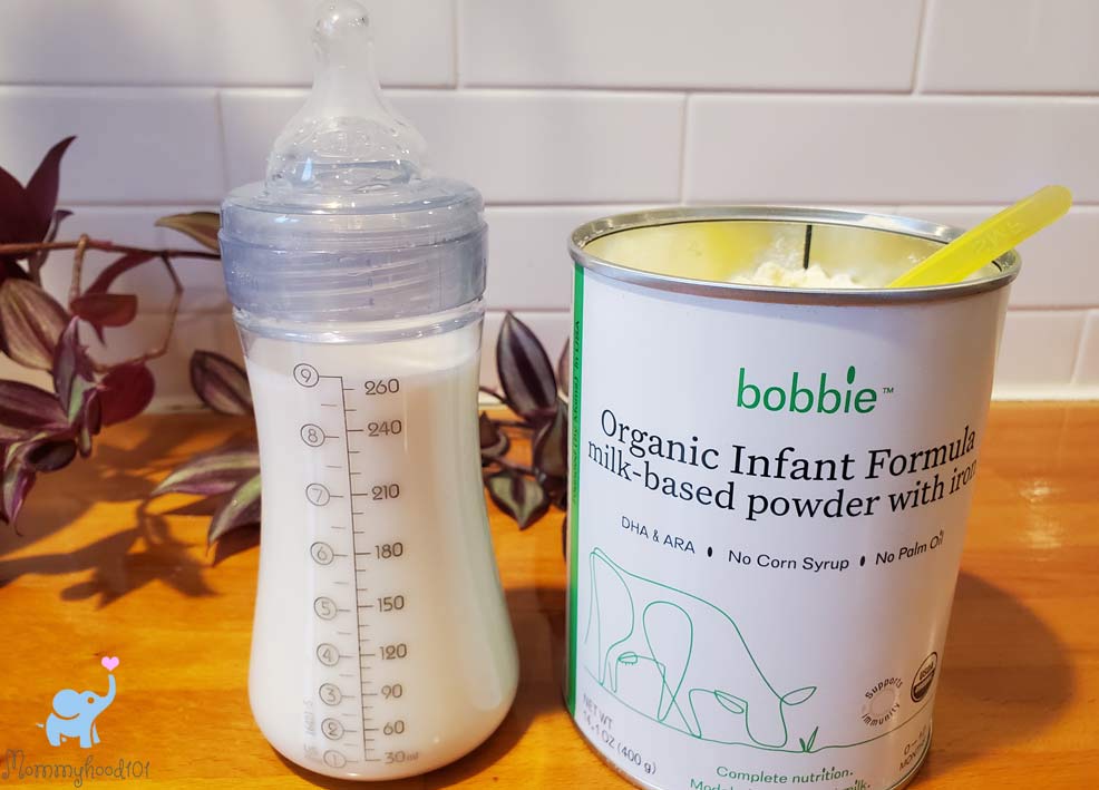 bobbie formula prepraed in bottle