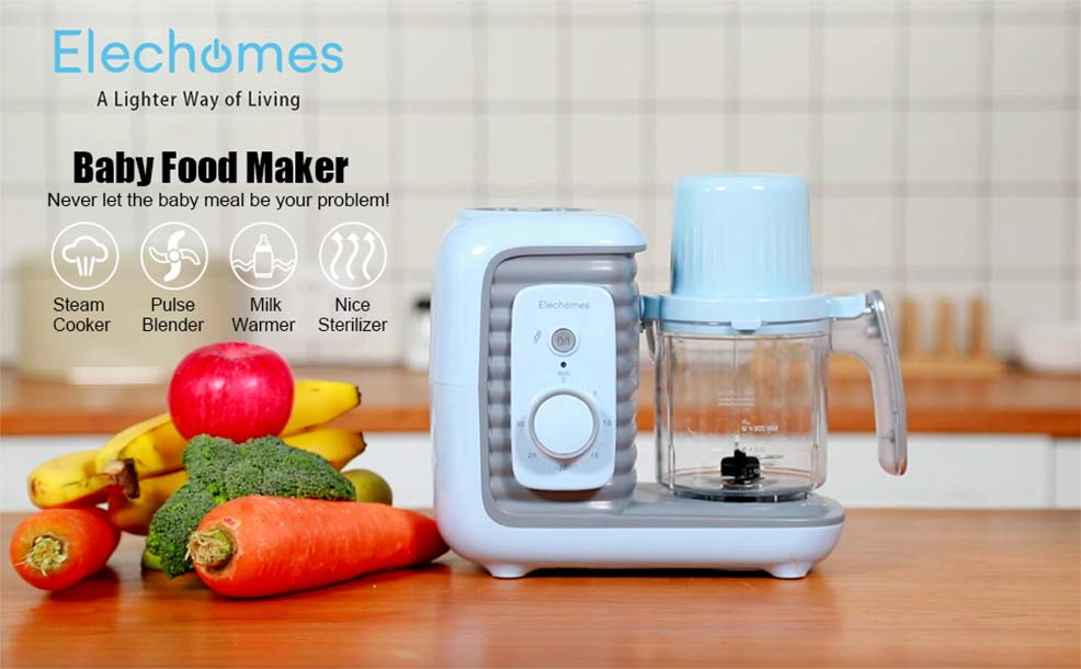 the elechomes baby food maker processor