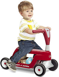 the radio flyer toddler scooter