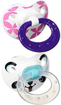 assorted patterns of the nuk orthodontic pacifiers