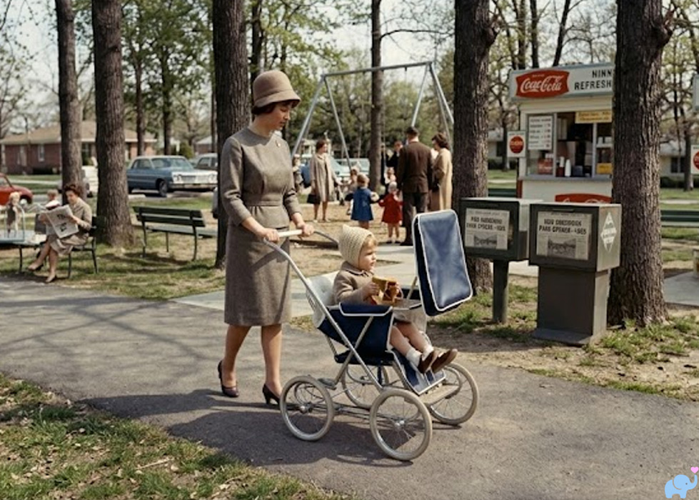 mid 1960s baby strollers carriages prams lightweight