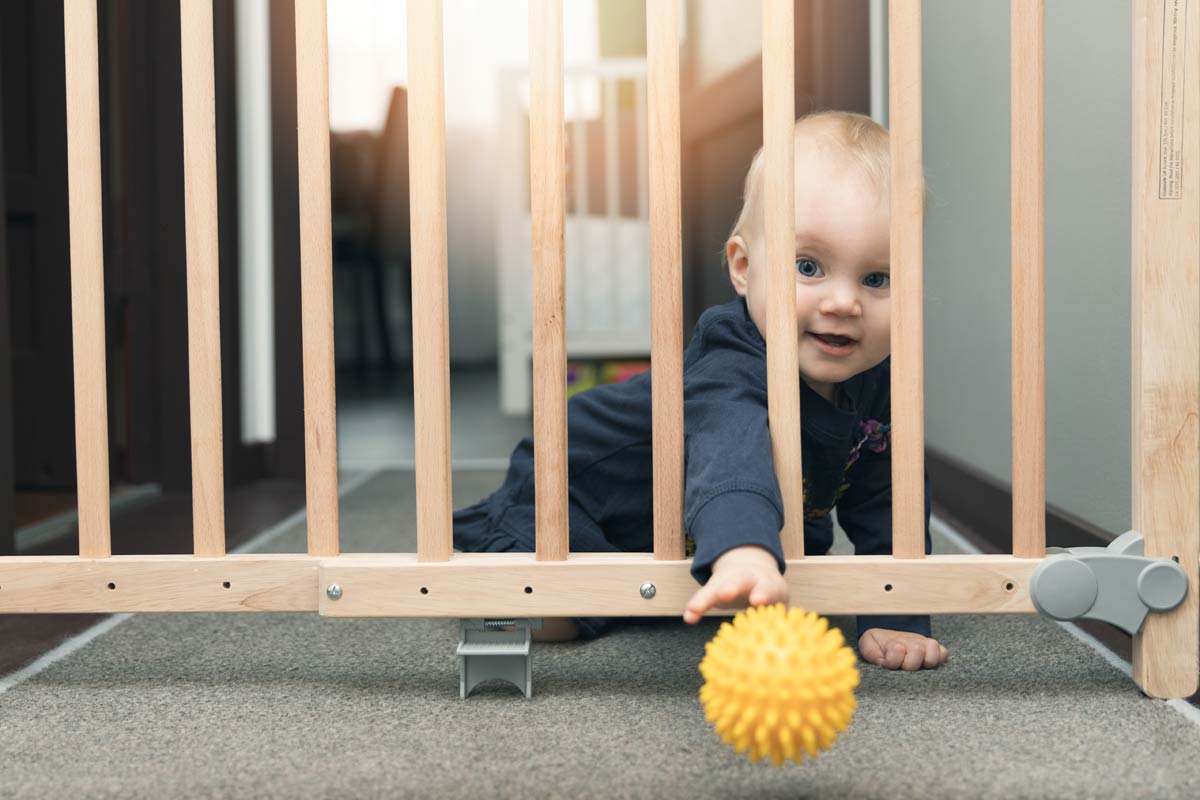 wall safe baby gate