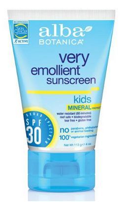 alba botanica mineral sunscreen