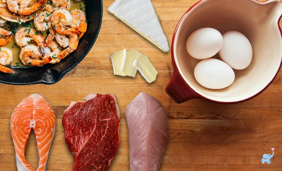 sources of ARA in food