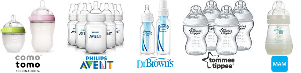 types of baby bottles