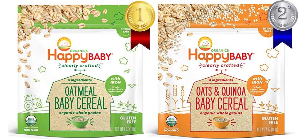 oats and quinoa baby cereal