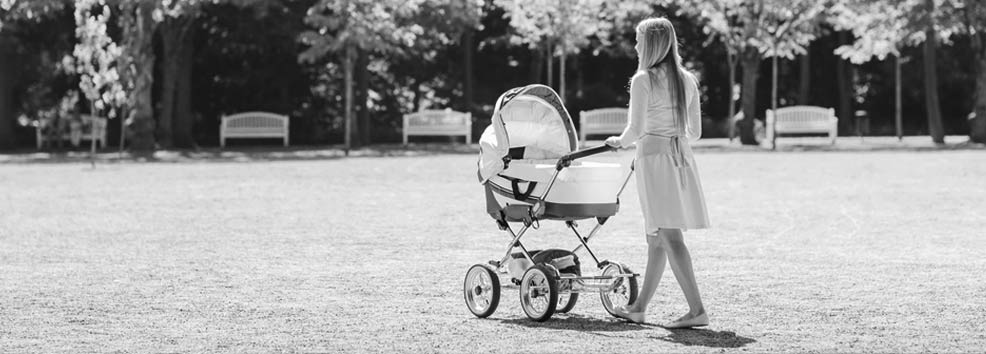 history of prams