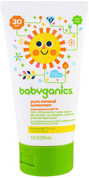 babyganics pure mineral susncreen