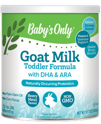 babys only goat milk formula