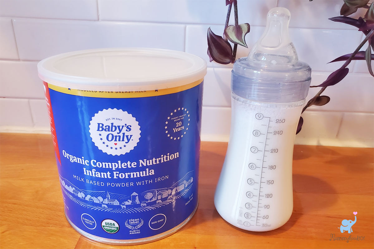 babys only infant formula review