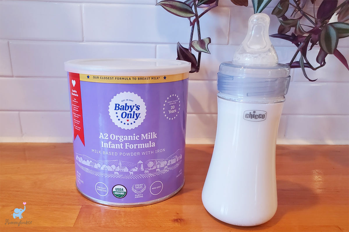 babys only a2 milk organic infant formula review