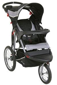 the baby trend expedition jogging stroller in black color