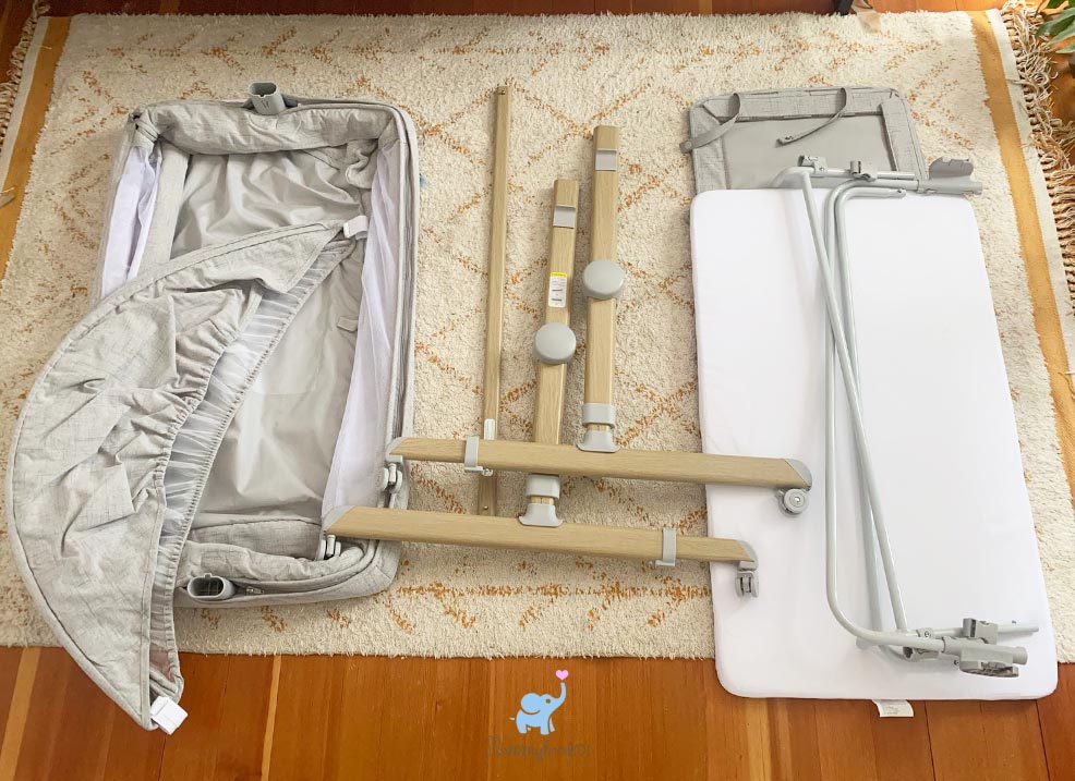 besrey bassinet assembly