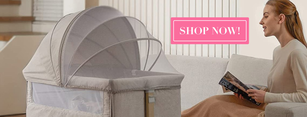 besrey bedside bassinet check price