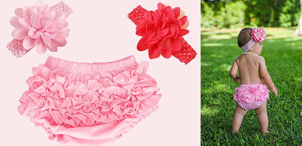 best baby girl gifts bloomers headbands