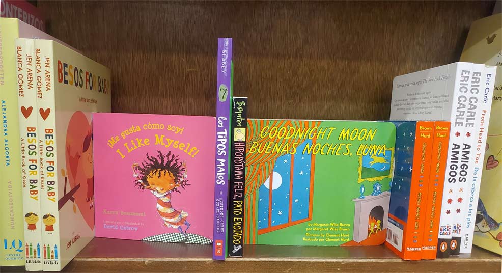 spanish-english bilingual baby books