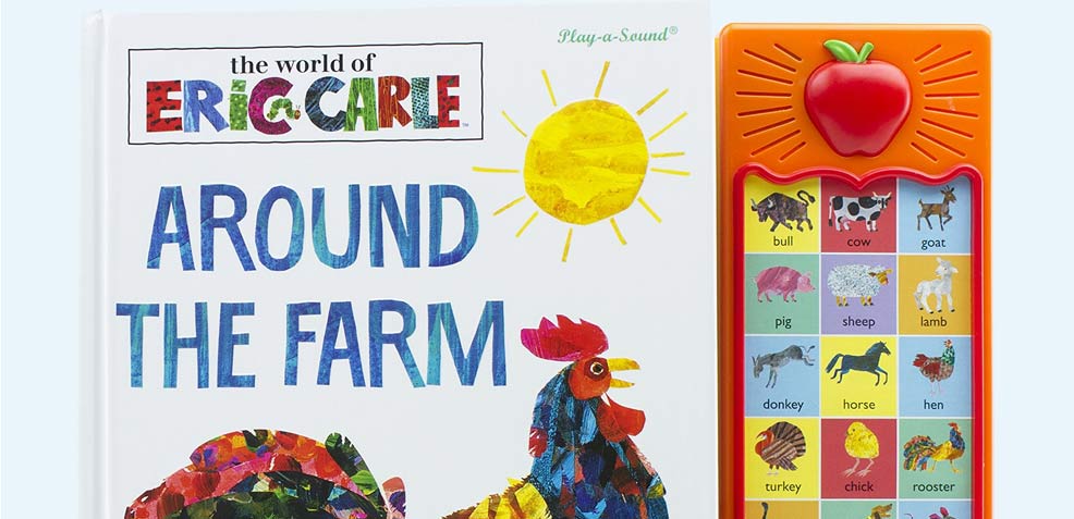 best three-year old boy gifts Eric Carle Around the Farm