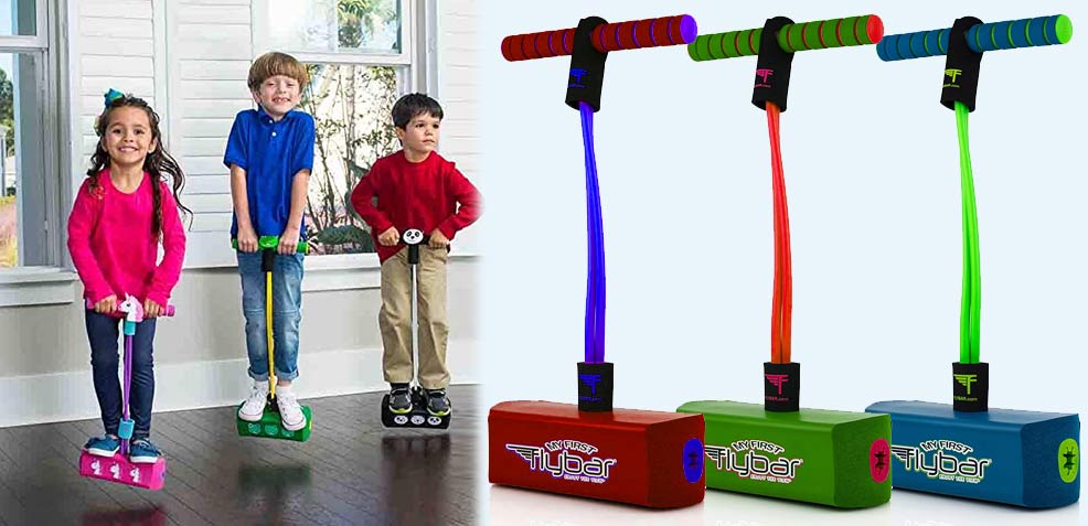 best three-year old boy gifts FlyBar Pogo Stick Jumper