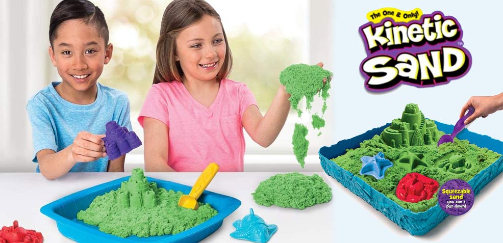 best three-year old boy gifts Kinetic Sand Play Set