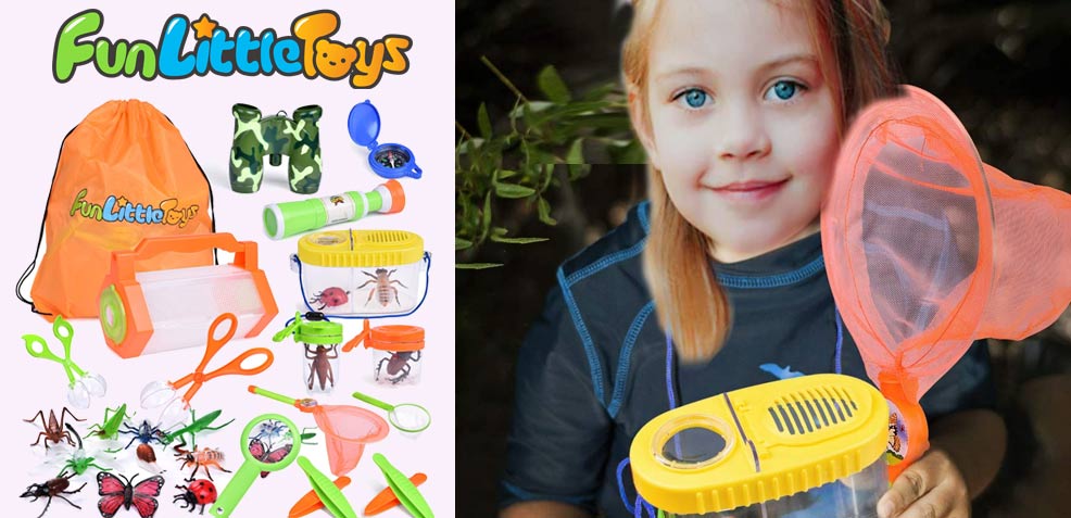 best three-year old girl gifts Fun Little Toys Bug Catching Kit