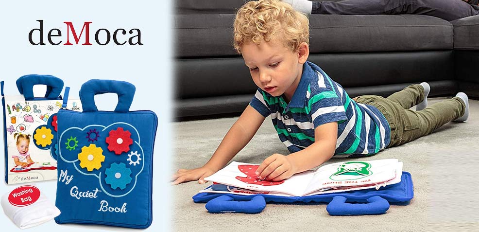 best two-year old boy gifts democa montessori quiet books
