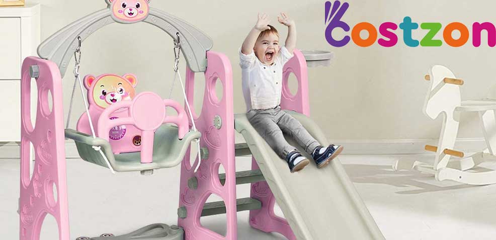best two-year old girl gifts costzon indoor outdoor swing slide