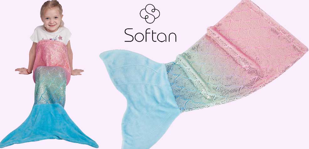 best two-year old girl gifts mermaid tail blanket toddler