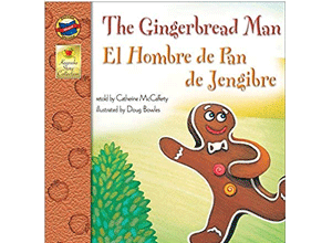 the gingerbread man bilingual baby book