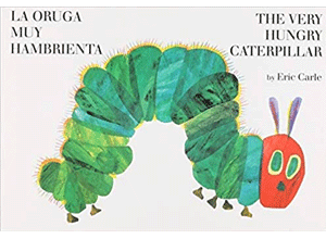 the very hungry caterpillar bilingual baby book
