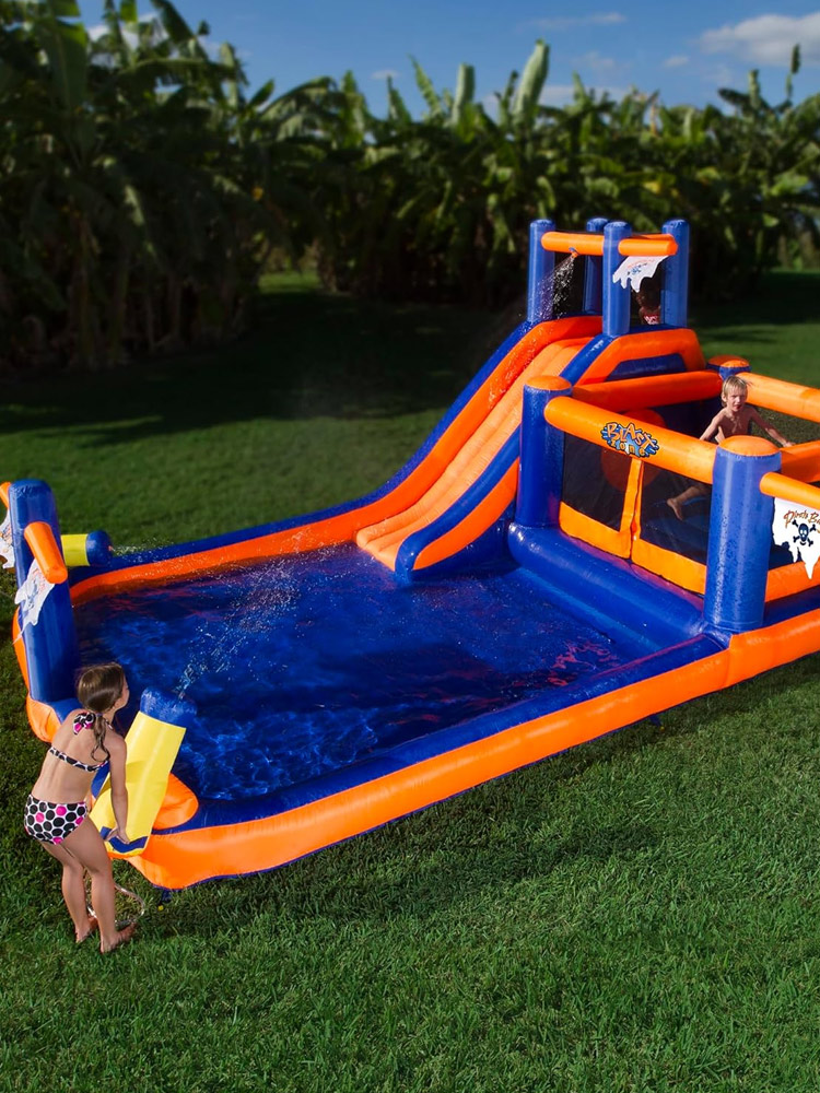 blast zone hydro rush inflatable water park