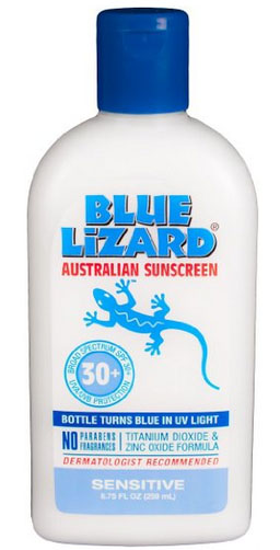 best sunscreen blue lizard