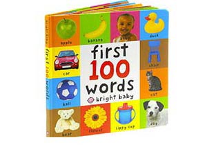 best baby books first 100 words