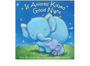 if animals kissed goodnight book