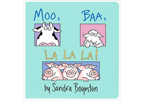 moo baa la la la book