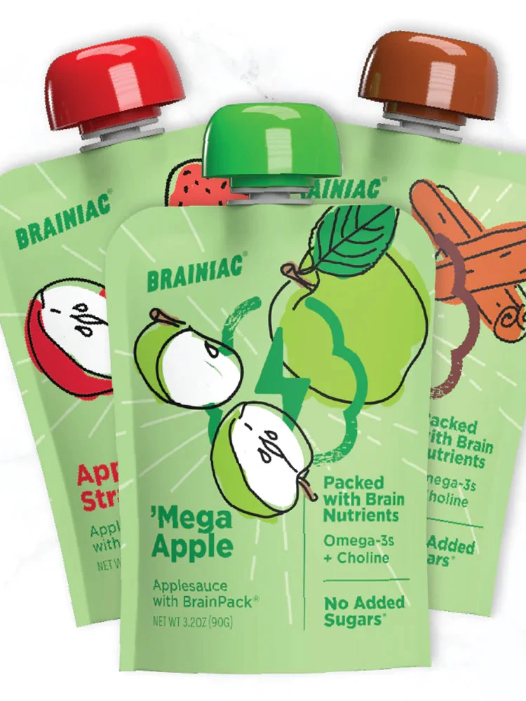 Brainiac Apple Puree pouch