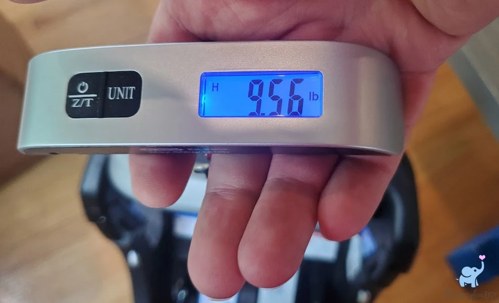 weighing the alpine base of the britax cypress infant car seat