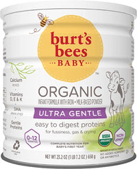 best infant formula burts bees ultra gentle organic
