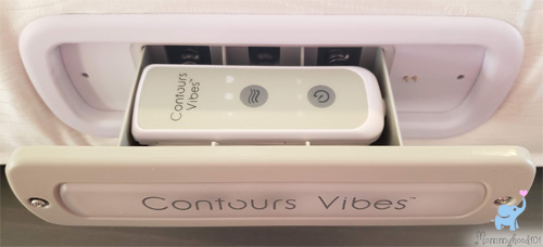 vibrating crib mattress battery remote control door