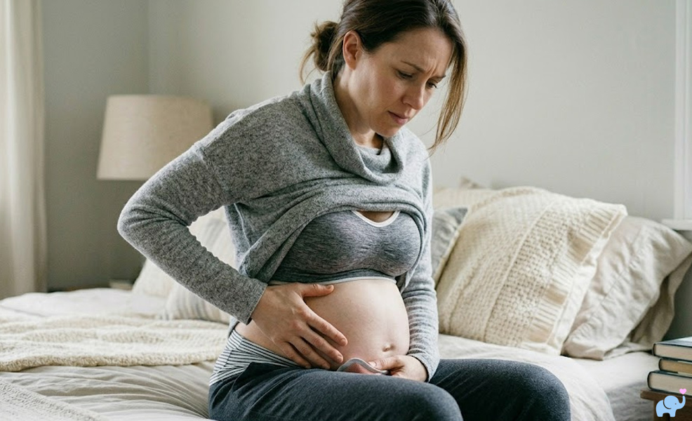 pregnancy pms cramps